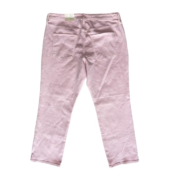 High rise slim straight crop jeans - universal thread - Picture 3 of 4